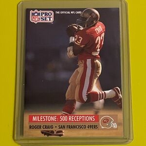 Roger Craig #21 1991 Pro Set Football Trading Card